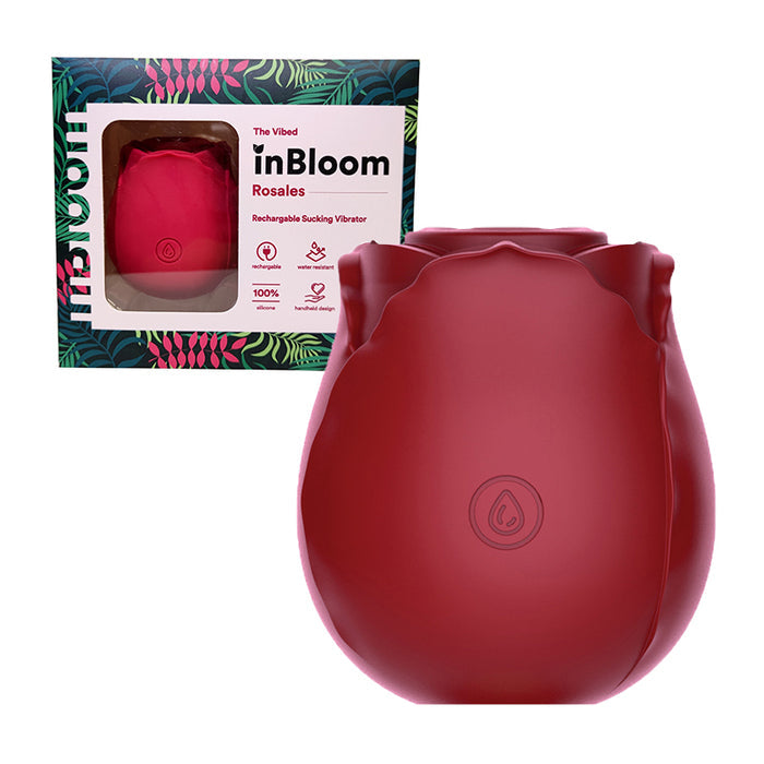 inBloom Rosales Sucking Vibrator