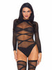 Truth Or Dare Bodysuit And Thigh Highs Set